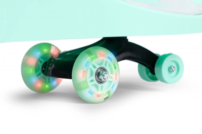 Wiggle Car med lysende hjul grøn ECOTOYS