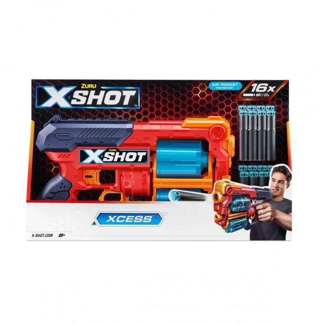 Wyrzutnia X-Shot Excel Xcess (16 pile) orange