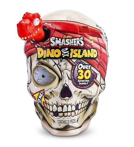 Enorm dinosaurie kranium Smashers Dino Island