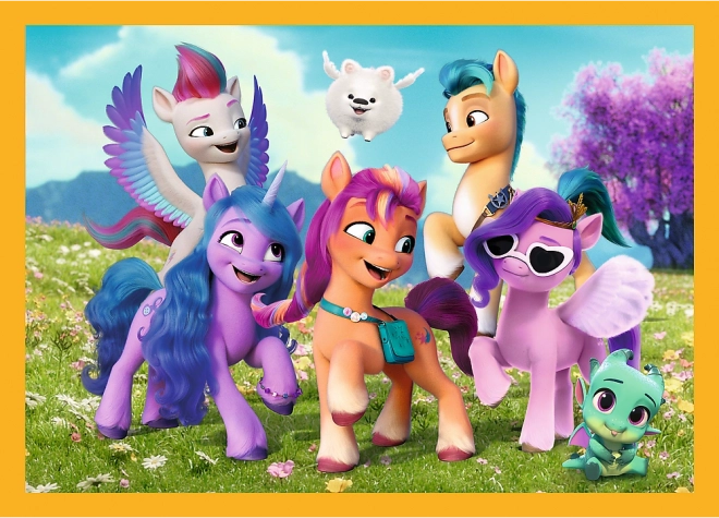 TREFL Puslespil My Little Pony: Mød ponyerne 4i1 (35,48,54,70 brikker)