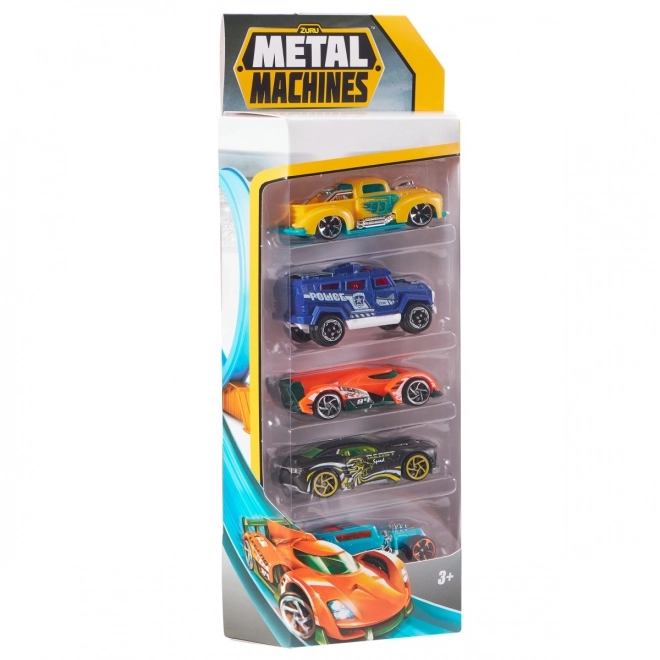 Biler ZURU Metal Machines 5-pak serie 2