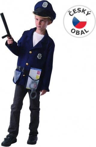 Politikostume til drenge 110-120 cm