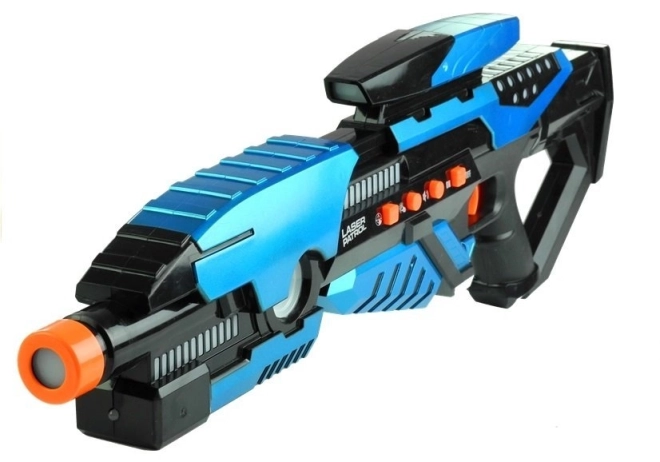 Kosmisk pistol med LED-lys og lyd