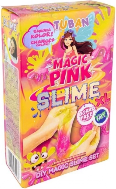 Kreativt sæt Tuban Magisk Slim Pink XL skifter farve
