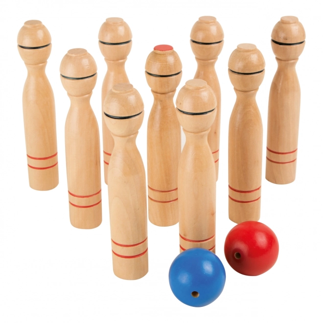 Small Foot Store Keglespil af træ