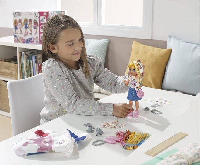 EDUCA Kreativt sæt My Model Doll Design: Casual stil