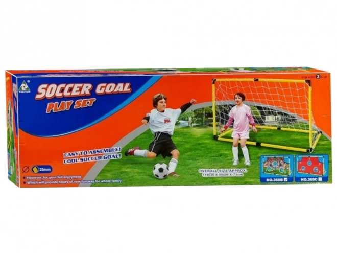 Børnefodboldmål med net