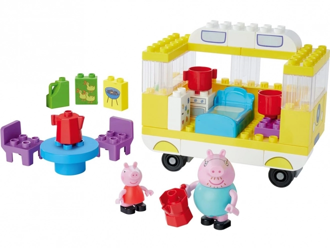 Byggesæt campingvogn Peppa Pig