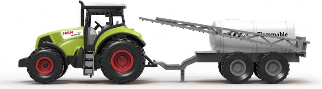 Traktor med sprøjteanhænger 31 cm