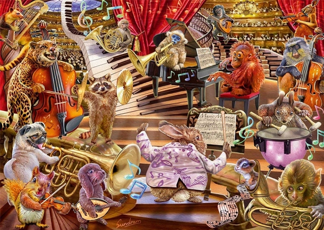 Puzzle Musikmani 1000 brikker