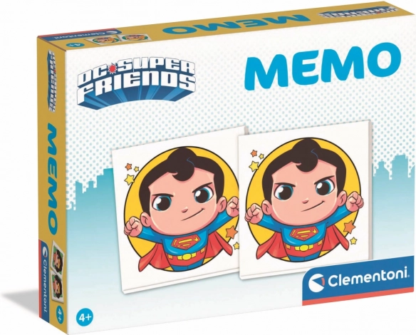 Memo DC Comics – familie-hukommelsesspil Clementoni