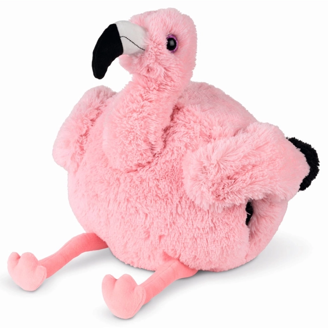 Cozy Noxxiez HW716 Flamingo - varm plys pude 3 i 1