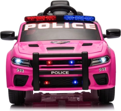 Realistisk politilook med LED-lys