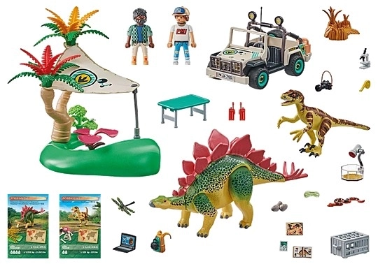 Sæt med dinosaurfigurer 71523 Dinosaurforskningslejr