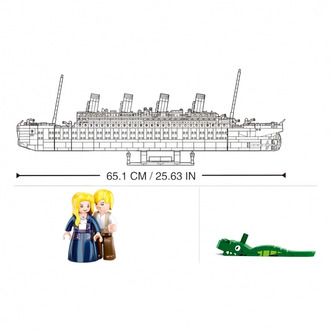 Sluban Titanic M38-B1122 Titanic ekstra stor