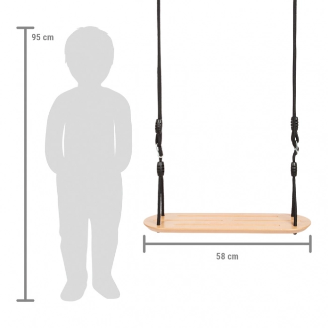Small foot Gyngestativ XL Sort Linje
