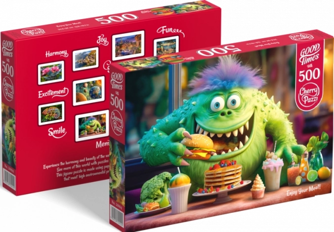 Cherry Pazzi Puzzle God Appetit 500 brikker