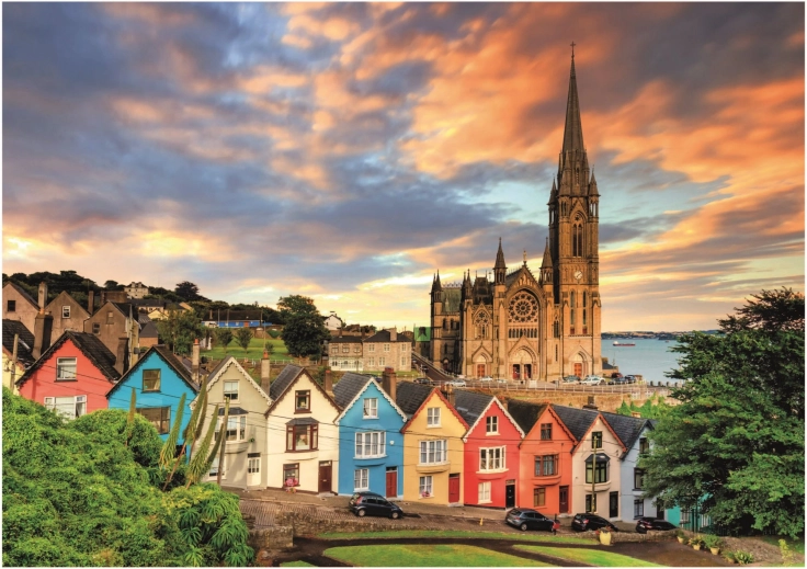 EDUCA puslespil – Katedralen i Cobh, Irland (1000 brikker)