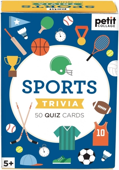 Petit Collage Sportsquiz for børn