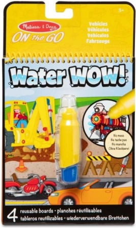 Vandmalebog Water Wow Køretøjer – Melissa & Doug