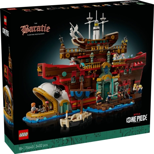 Lego flydende restaurant Baratie – ONE PIECE