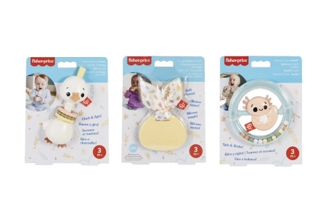 Fisher-Price sanselegetøj til babyer
