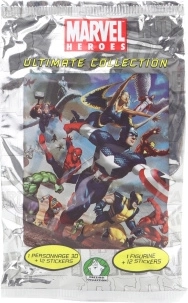 MARVEL Super Heroes figur med klistermærker