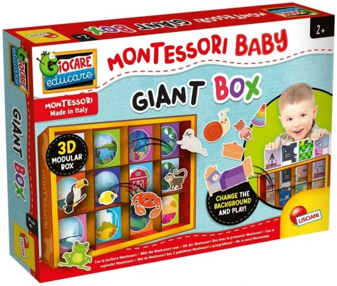 Montessori stor boks til børn