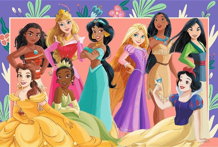 Puslespil DISNEY Prinsesser Rigtige prinsesser 160 brikker