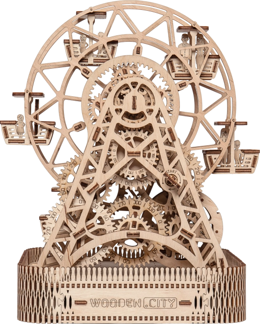 Træmodel af pariserhjul WOODEN CITY