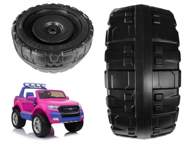 Reservehjul i EVA til elektrisk legetøjsbil Ford Ranger 4x4