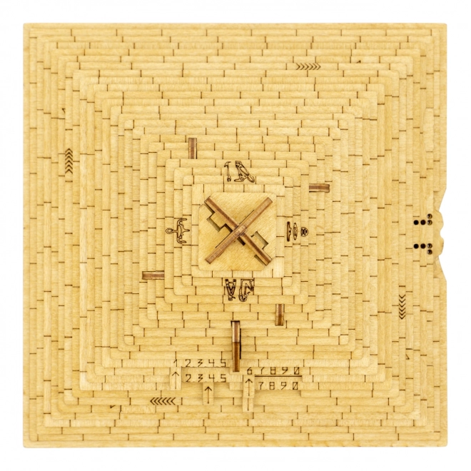 EscapeWelt 3D træ mekanisk gådespil Pyramide