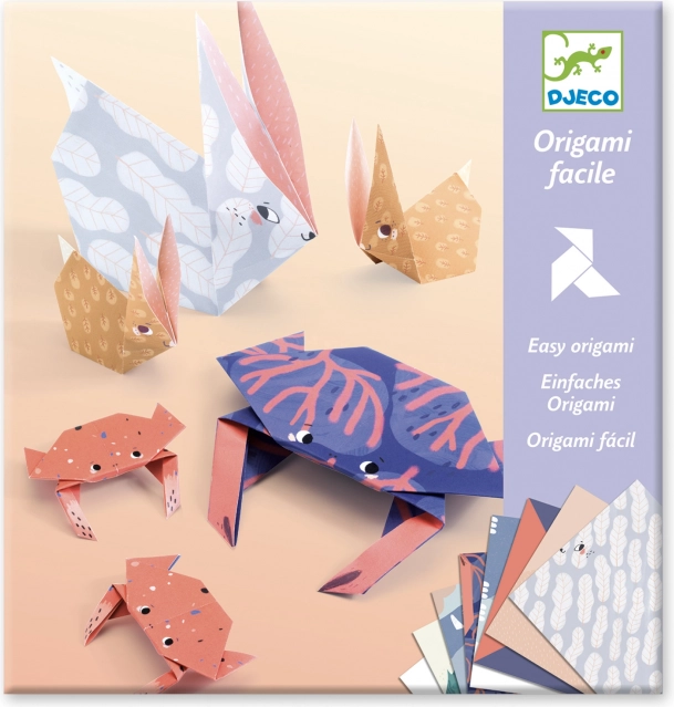 DJECO Origami Dyrefamilier