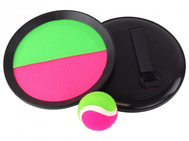 Spil kasteskiver med velcro Fangbold