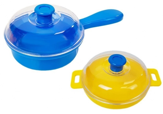 Sæt af plastikkøkkengrej Little Cook Pot