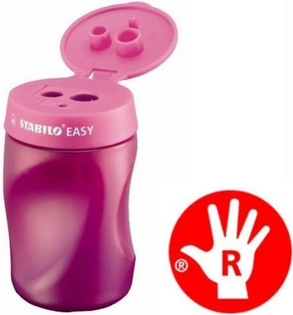 STABILO easysharpener blyantspidser til højrehåndede, lyserød