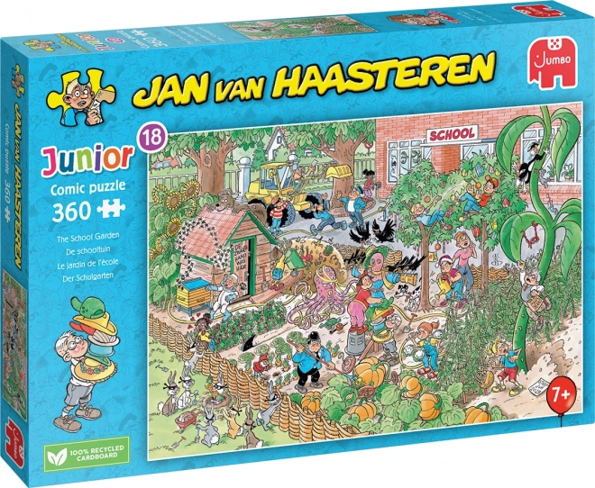JUMBO Puzzle JvH Junior 18: Skolehave 360 brikker