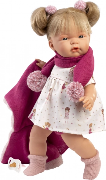 Llorens Joelle - realistisk dukke med lyde 38 cm