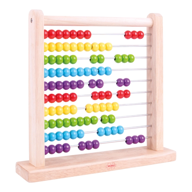 Farverige perler til visuel stimulering