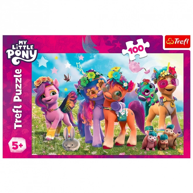 Glade puslespil My Little Pony 100 brikker