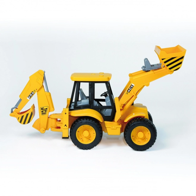 Bruder Traktor JCB Frontlæsser med Gravemaskine