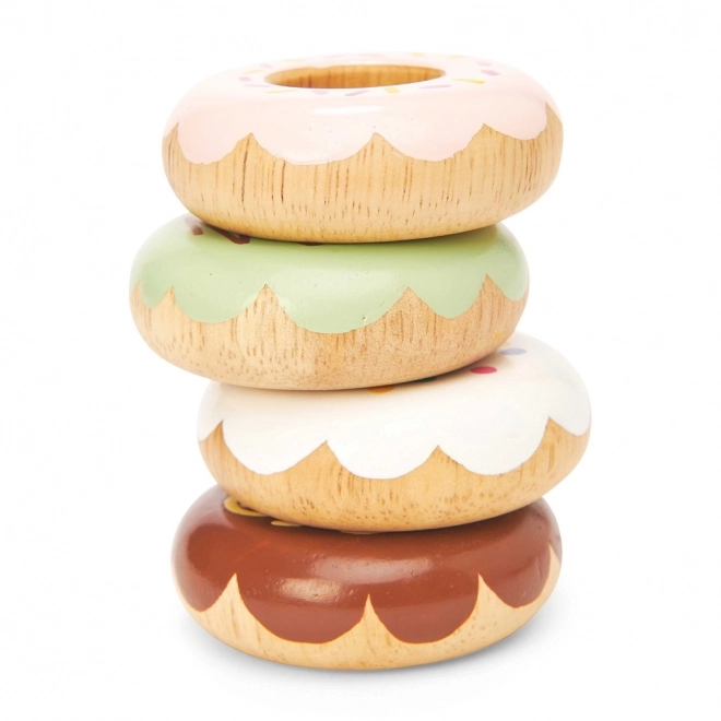 Sæt med trÃ¦donuts