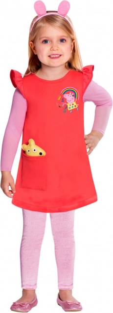 Fe-kostume PEPPA PIG til børn 4–6 år