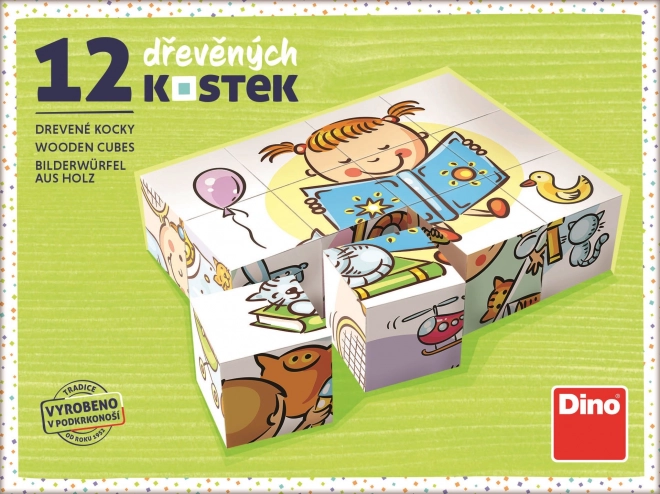 Dino Skøn dag 12 træklodser