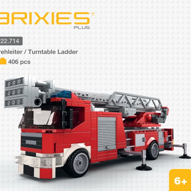 Brixies Plus brandbil med roterende stige