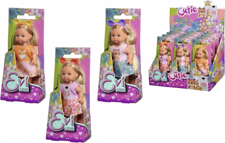 dukke Evi LOVE sød – mix 3 varianter, display 12 stk