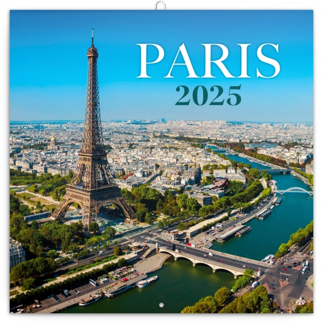 NOTIQUE Note kalender Paris 2025, 30 x 30 cm