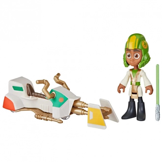 Star Wars Førskole actionfigur med køretøj, Kai
