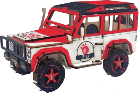 Træ 3D-puslespil SUV