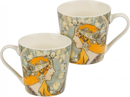 Porcelænsmok Alfons Mucha – Zodiak